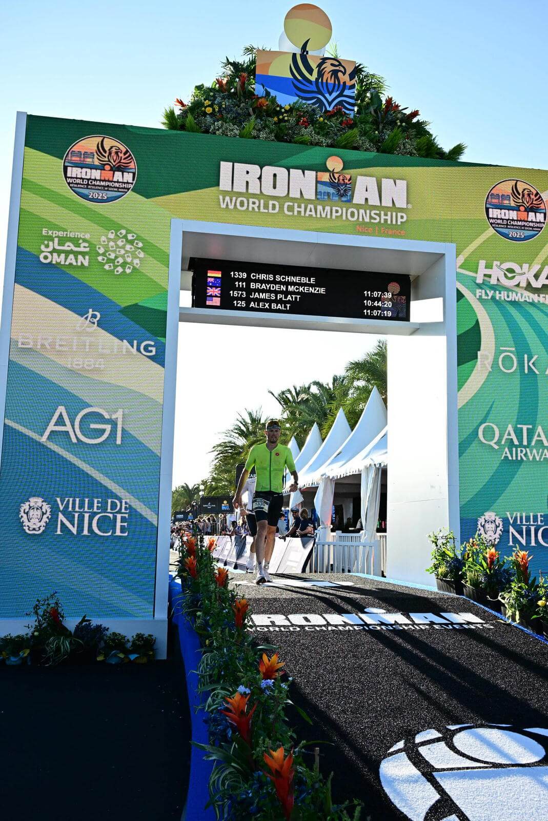 Ironman WC Nizza - Finishline