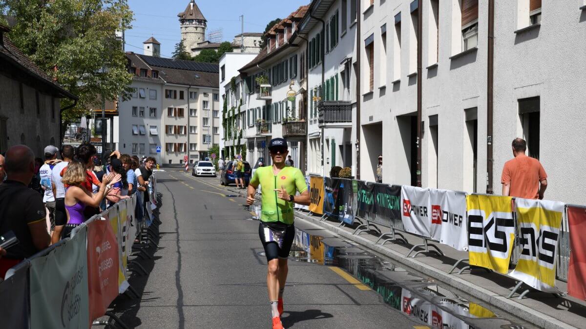 Schaffhauser Triathlon - Finish